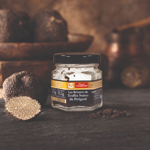 Les Brisures de Truffes Noires du Périgord, 15g - NOEL