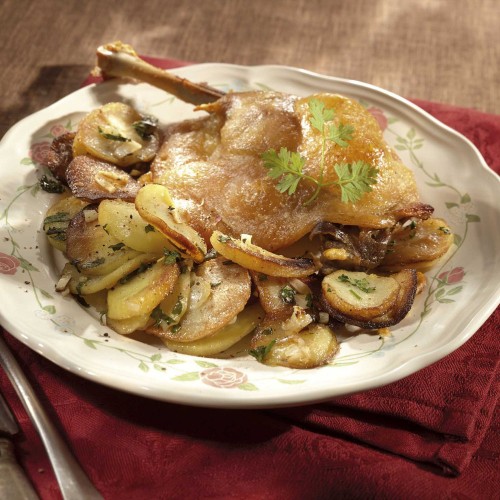 Le Confit de Canard aux Pommes de Terre Sarladaises - 320g - CAT