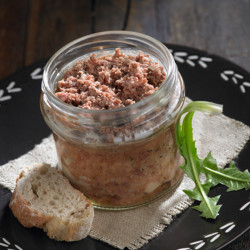 La Terrine de Foie de Volaille au Jus de Truffes Noires du Périgord - 65 g - CAT