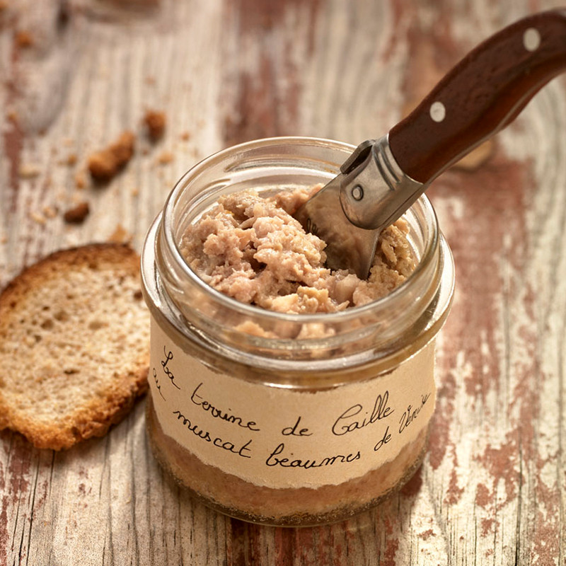 La Terrine de Caille au Muscat de Beaumes de Venise