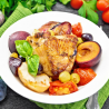 Le Mijoté de Poulet relevé de sa Sauce au Verjus du Périgord 
