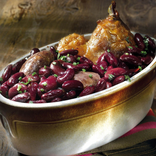 La Cassolade aux Haricots Rouges et au Confit de Canard - 400g -CAT