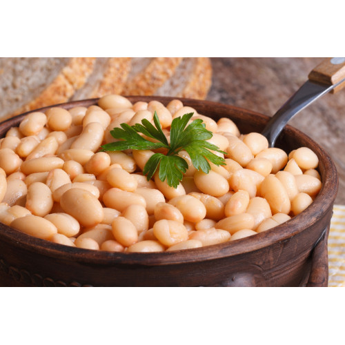 Les Haricots Blancs Lingots Cuisinés à la Graisse de Canard - 420g - CAT/DEST