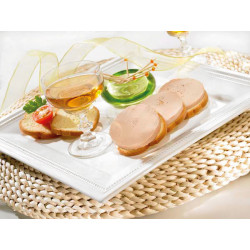 Le Lot de 2 "Le Plaisir au Foie d’Oie, à la Figue et Vin Doux Blanc du Périgord (20 % de Foie Gras) - 2x 65g - DEST