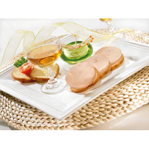 Le Lot de 2 "Le Plaisir au Foie d’Oie, à la Figue et Vin Doux Blanc du Périgord (20 % de Foie Gras) - 2x 65g - DEST