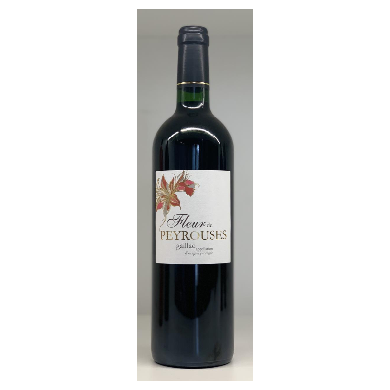 Le Gaillac Rouge "Fleur de PEYROUSES" - 75cl - CAT