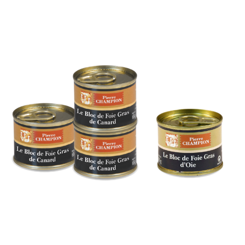 Votre Colis "Blocs de Foie Gras de Canard et d'Oie" - 260g - WFB