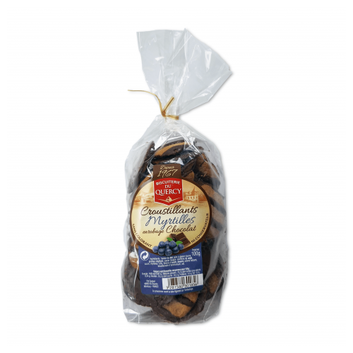 Les Croustillants Myrtille Chocolat - 100g - CAT