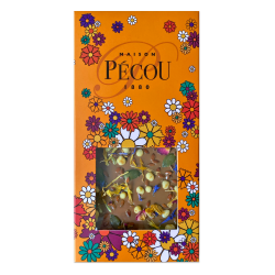 La Tablette de Chocolat au Lait "Hippie" de la Maison Pécou - 70g - PAQUES
