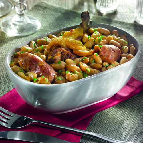 Le Cassoulet au Confit de Canard et à la Saucisse de Toulouse - 840g - AUT