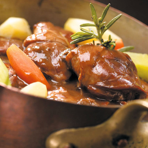 Le Coq au Vin de Cahors Mijoté aux Cèpes - 600g - CAT/DEST