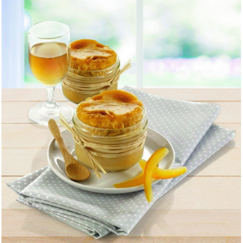 Les 2 Soufflés au Zestes d'Oranges Confits et leur Liqueur d'Orange