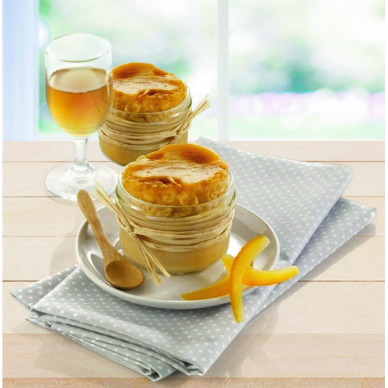 Les 2 Soufflés au Zestes d'Oranges Confits et leur Liqueur d'Orange