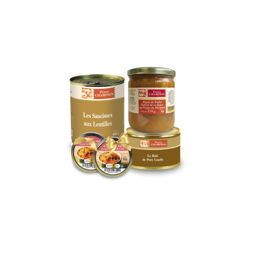 Votre Colis "les recettes du Chef" - 1730g - WFJ