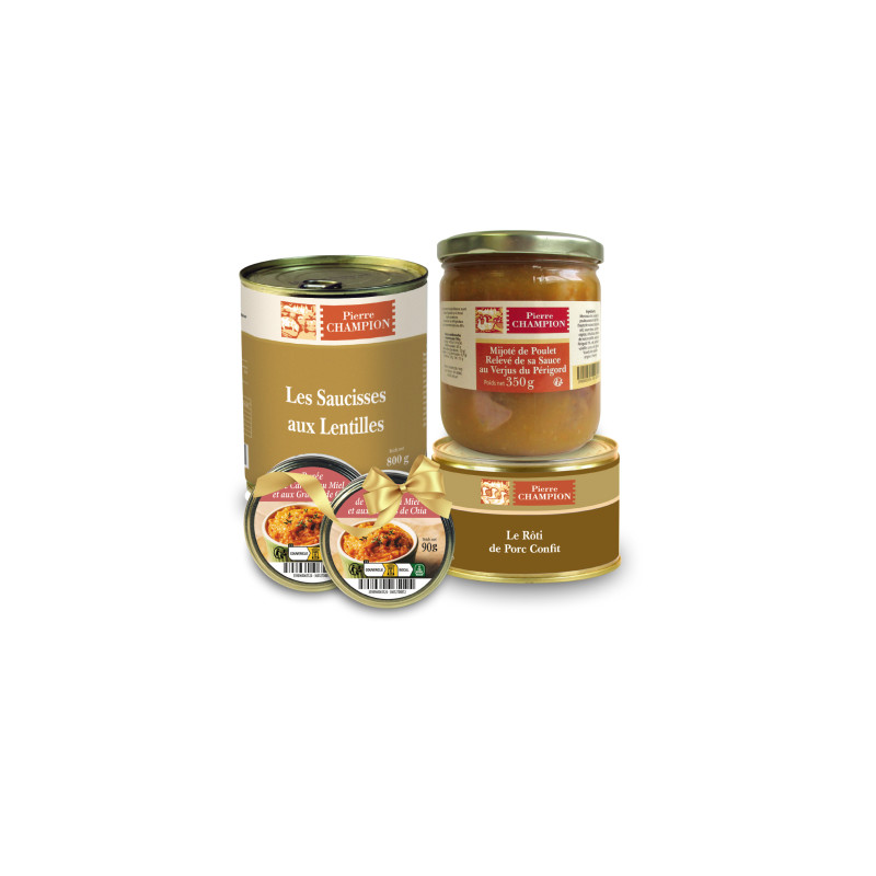 Votre Colis "les recettes du Chef" - 1730g
