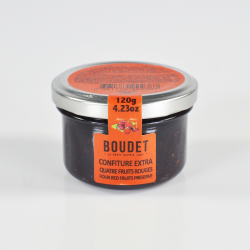 La confiture 4 fruit rouge - 120g - CAT