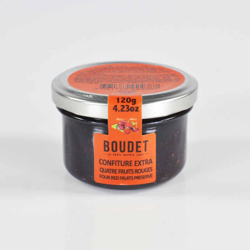 La confiture 4 fruit rouge - 120g - CAT
