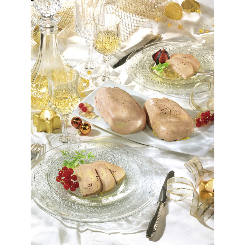 Le Lot de 2 "Lobes de Foie Gras de Canard Entier mi-cuit - 2x320g - WFQ