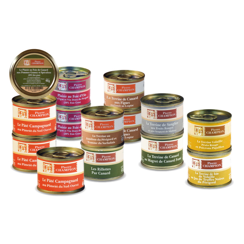 Le Lot de 14 Terrines - 935g