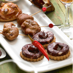 Le lot de 2 "La Tartinade de Petit Boudin de Canard au Piment d'Espelette" - 2 x 90g - Noël