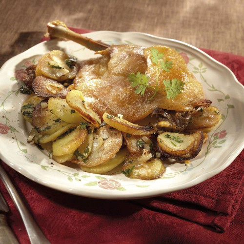 Le Confit de Canard aux Pommes de Terre Sarladaises - 320g - WFR