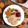 Le Foie Gras de Canard Entier du Sud-Ouest Cuit au Torchon en Gelée au Sauternes, 100g - DEST Le Foie Gras de Canard Entier du Sud-Ouest Cuit au Torchon en Gelée au Sauternes - 180g