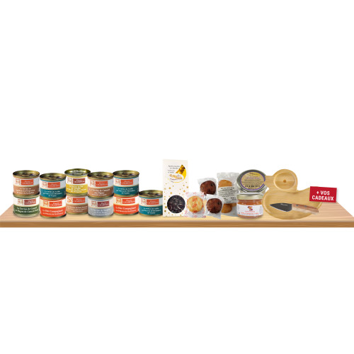 VOTRE COLIS DÉLICES ET GOURMANDISES DU SUD-OUEST - WRB - 1136g