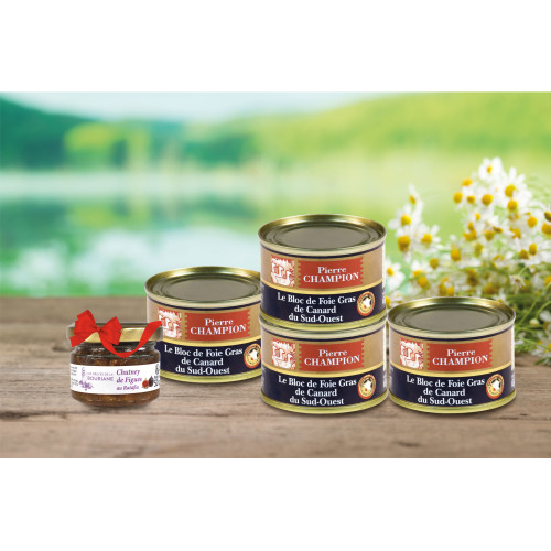 VOTRE COLIS « Foie Gras de Canard du Sud-Ouest » - 310g - WFJ