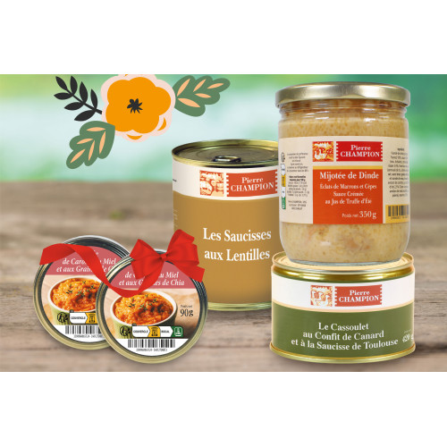 VOTRE COLIS « Recettes du Chef » - 1740g - WFJ