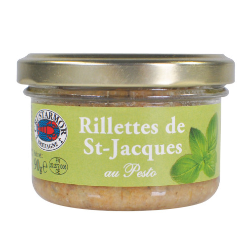 Les Rillettes de St Jacques au Pesto - 90g - WFJ