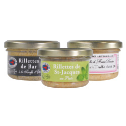 Le lot de 3 tartinades - 3x90g - WFJ