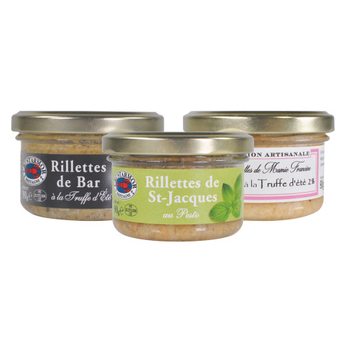 Le lot de 3 tartinades - 3x90 - WFJ