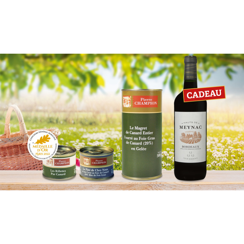 VOTRE COLIS « Saveurs & Convivialité » - 668g - WFK