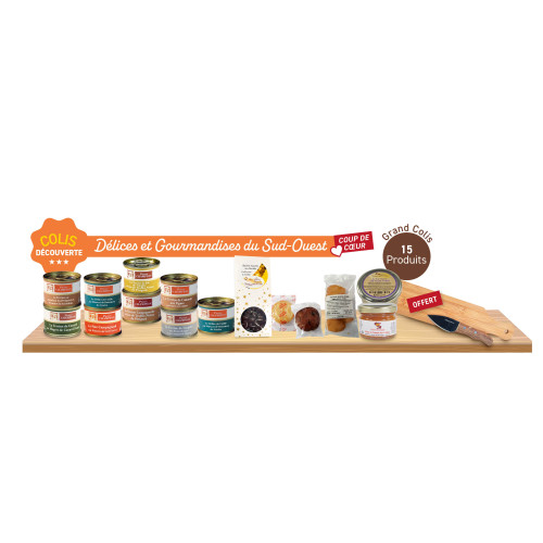 DÉLICES ET GOURMANDISES DU SUD-OUEST, 894g - WRC