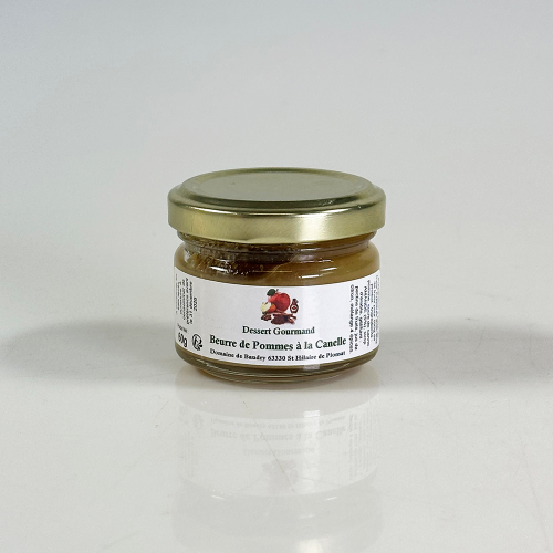 Beurre de Pomme aux épices et sirop d'érable, 60g - CAT