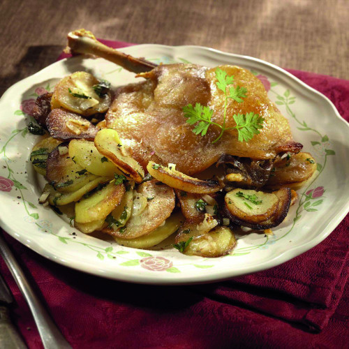 Le Confit de Canard aux Pommes de Terre Sarladaises, 320g - CAT