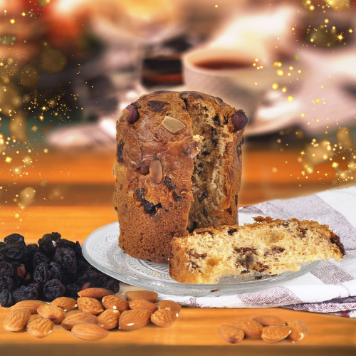 Le Panettone aux Noix du Périgord et Pépites de Chocolat