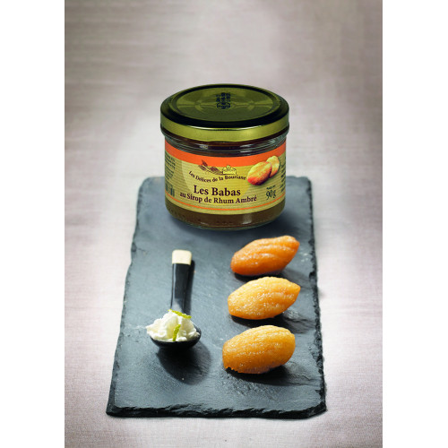 le lot de 2 "Les Babas au Sirop de Rhum Ambré et Beurre Salé" - 2 x 90g - PRINT
