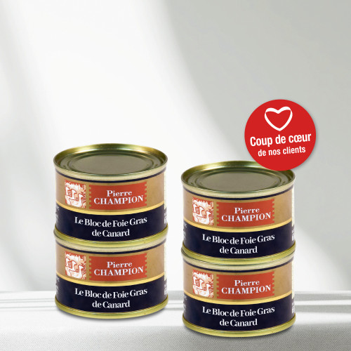 Votre Colis 4 Blocs de Foie Gras - 260g - WFA