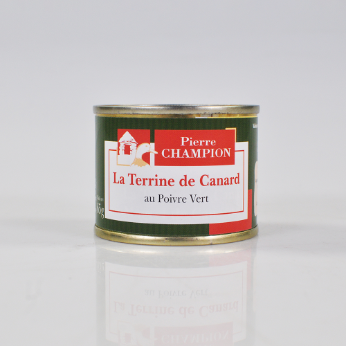 La Terrine de Canard au poivre vert, 65g - CAT