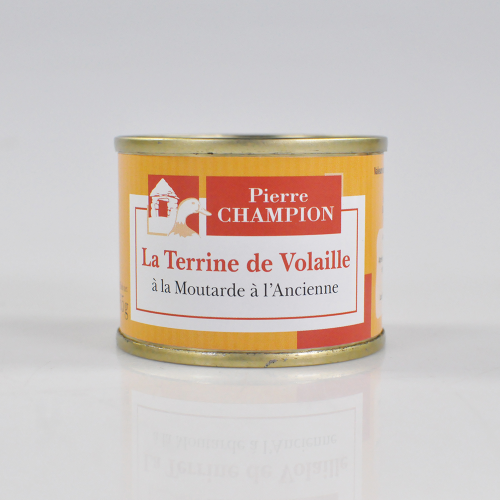 La Terrine de Volaille à la Moutarde à l'Ancienne, 65g - CAT