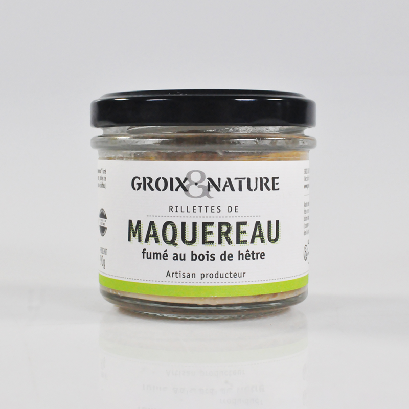 Les Rillettes de Maquereau Fumé, 90g - CAT