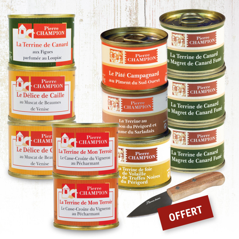 Le Colis "Entrées Gourmandes", 715g - WRB