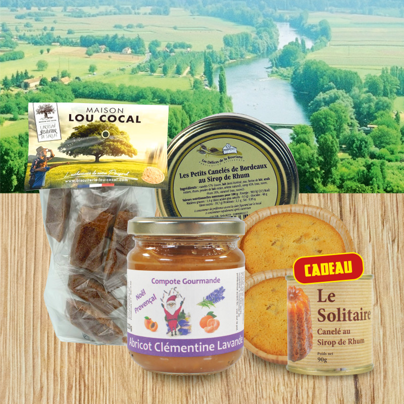 VOTRE COLIS « Gourmandises sucrées », 550g - ETE2