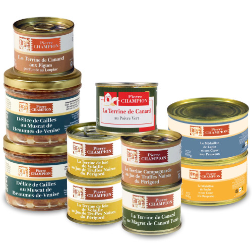 Le Colis 10 Terrines, 795g - WFXU