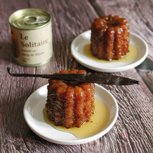 Le Lot de 2 "Le Canelé «Solitaire» de Bordeaux au Sirop de Rhum", 2x90g - DEST
