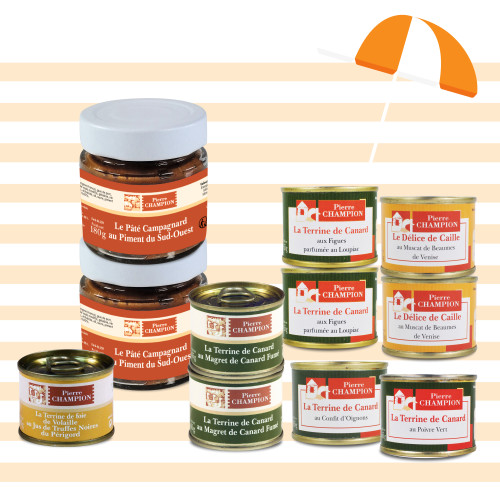 VOTRE COLIS « Terrines & Délices pour l’Été », 945g - WFL
