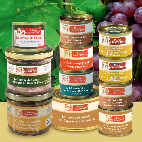 VOTRE COLIS « Terrines Gourmandes » 11 spécialités, 850g - WFO