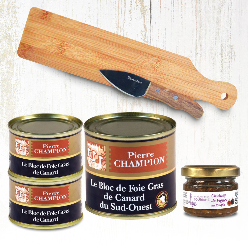COLIS DÉCOUVERTE FOIE GRAS, 280g - WRC