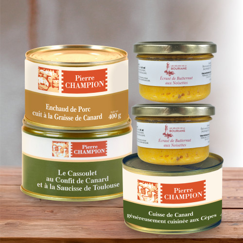 VOTRE COLIS « Plats du Sud-Ouest », 1400g - WFP